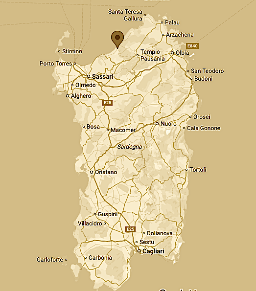 Badesi Location in North Sardinia
